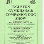 Ingleton Companion Dog Show